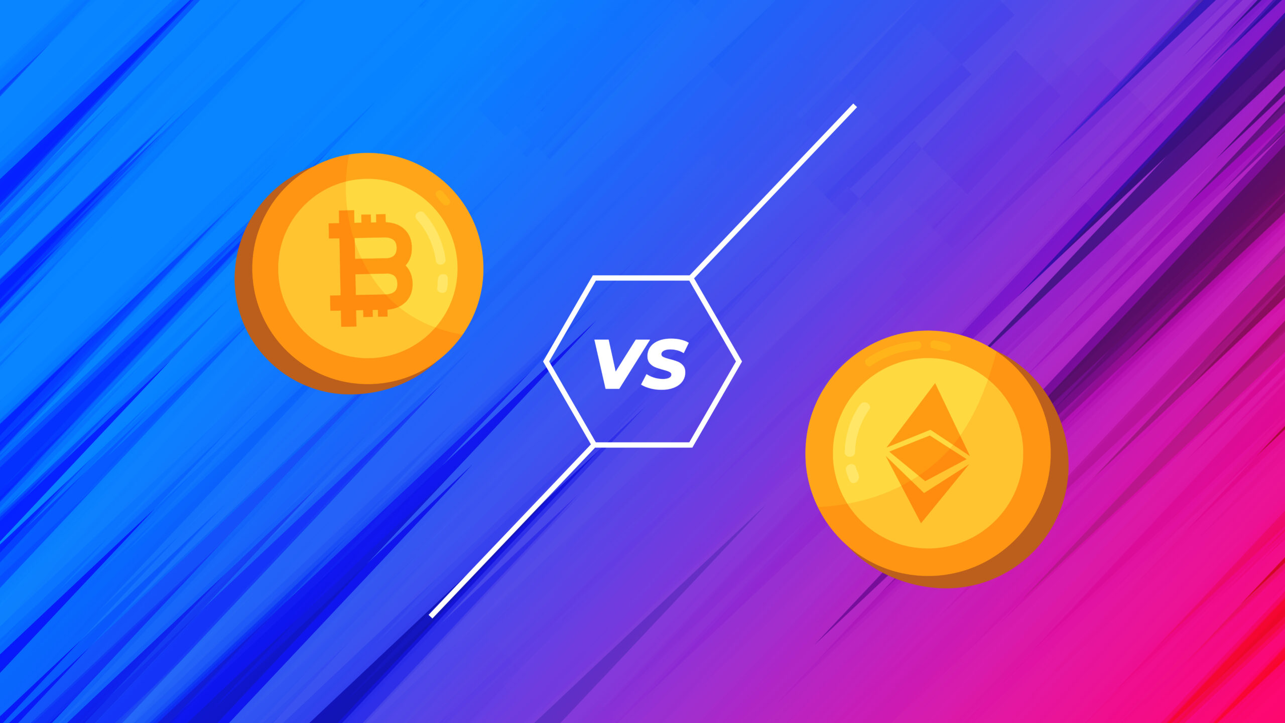 Let’s take a look at Bitcoin vs Ethereum